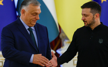Viktor Orbán i Wołodymyr Zełenski
