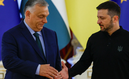 Viktor Orbán i Wołodymyr Zełenski
