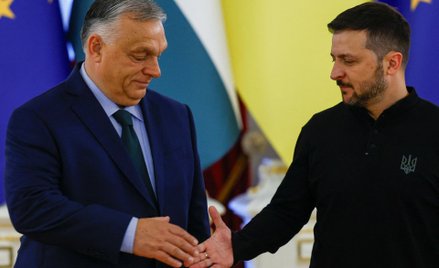Viktor Orbán i Wołodymyr Zełenski