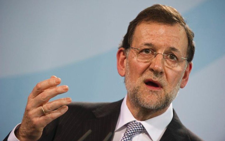 Premier Hiszpanii Mariano Rajoy