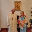 Papież Franciszek i siostra Maria Luisa Berzosa