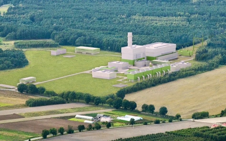 Blok CCGT w Grudziądzu - wizualizacja