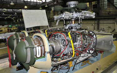 W skład zespołu napędowego śmigłowców rodziny W-3 Sokół wchodzą m.in. dwa silniki turbowałowe PZL-10