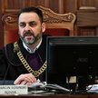 Sędzia Marcin Sosiński na sali sądowej