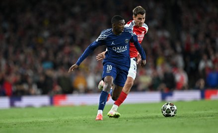 Ousmane Dembele w 45 meczach w tym sezonie strzelił 33 gole afp