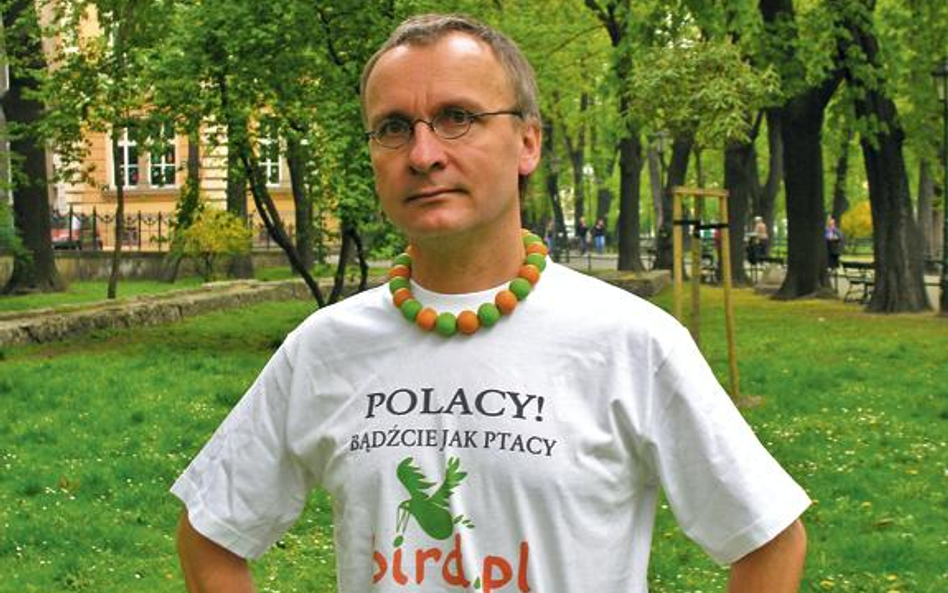 Maciej Zimowski, właściciel biura Bird Service z Krakowa, które organizuje wyjazdy rowerowe w Polsce