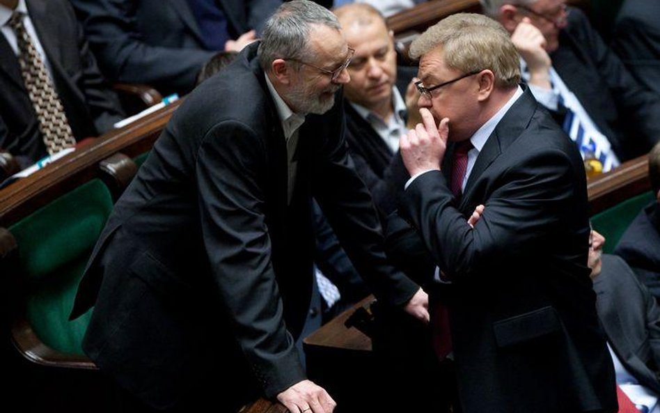 Rafał Grupiński i Zbigniew Chlebowski