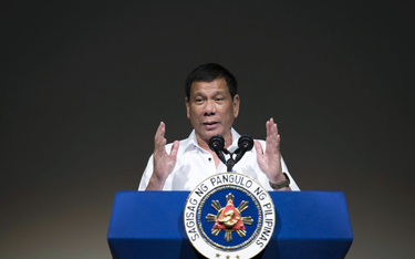 Prezydent Filipin Rodrigo Duterte