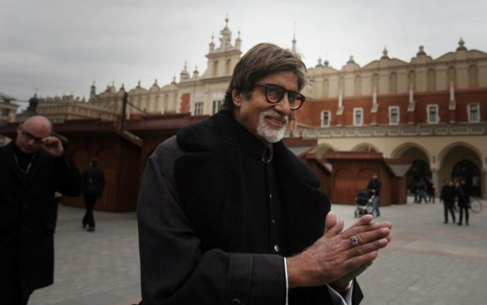 Amidabh Bachchan w Krakowie