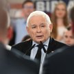 Kampania wyborcza do Parlamentu Europejskiego 2024. Prezes PiS Jarosław Kaczyński podczas spotkania 