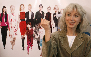 Założycielka Partii Kobiet. 12 lutego 2007 roku – konferencja prasowa nowo powstałego ugrupowania.