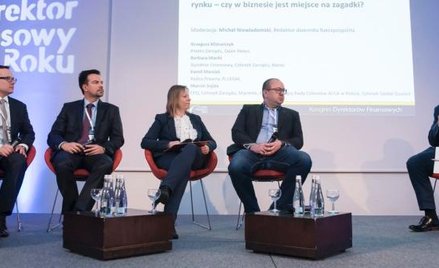 Innowacje niosą szanse rozwoju firm – mówili uczestnicy debaty. Od lewej: Marcin Sojda, Marmite, Kam