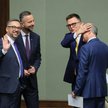 Minister nauki i szkolnictwa wyższego Marcin Kulasek, wicepremier, szef MON Władysław Kosiniak-Kamys