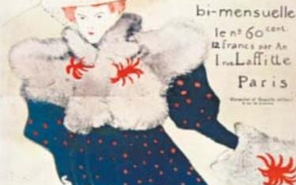 Henri de Toulouse-Lautrec stworzył plakat do czasopisma „La Revue Blanche” wydawanego przez Tadeusza