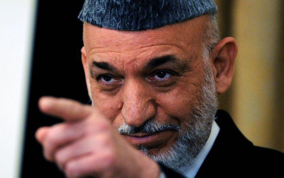 Prezydent Afganistanu Hamid Karzaj