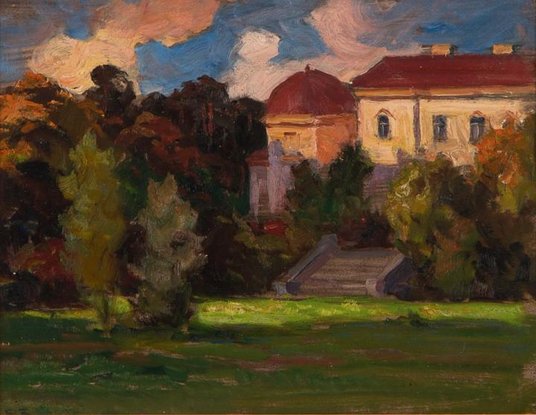 „Pałac w Połądze” Czesława Znamierowskiego.