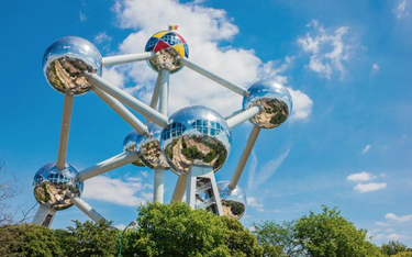 Na stołeczny region Brukseli (na zdjęciu Atomium) przypada tylko 2 proc. wymiany towarowej z Polską.