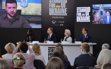 Konferencja w Warszawie: Madonna, Ozzy, Bono zebrali miliardy dla Ukrainy