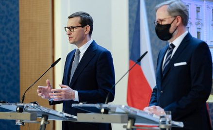 Premierzy Mateusz Morawiecki i Petr Fiala podkreślali, że  w obecnej napiętej sytuacji w Europie por