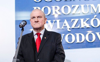 Jan Guz, przewodniczący OPZZ