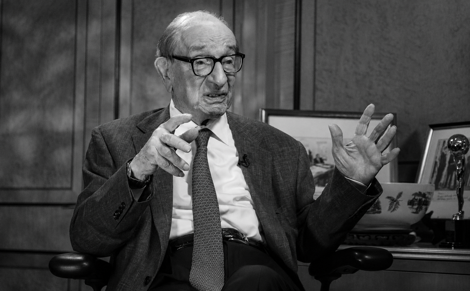 Alan Greenspan, ekonomista i wieloletni szef Rezerwy Federalnej, zmarł w wieku 100 lat