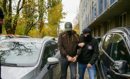 Paweł S. przed przesłuchaniem w prokuraturze