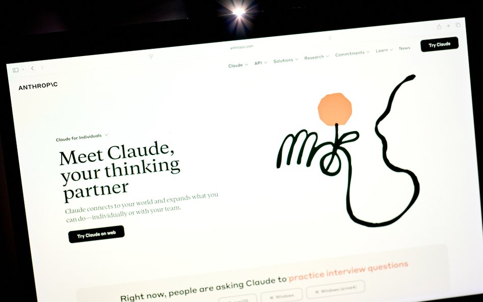 Nowe narzędzie AI sprowokowało przecenę