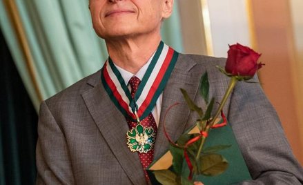 Jan Polkowski ze Złotym Medalem Gloria Artis