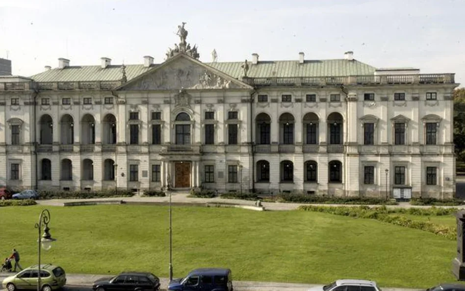 Pałac Rzeczypospolitej, siedziba Biblioteki Narodowej w Warszawie