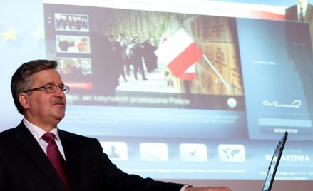 Bronisław Komorowski chce cenzury w Internecie?