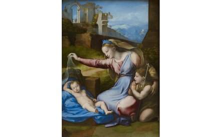 Madonna w błękitnym diademie, 1511