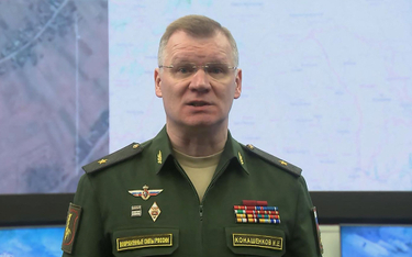 Rzecznik Ministerstwa Obrony Rosji Igor Konaszenkow