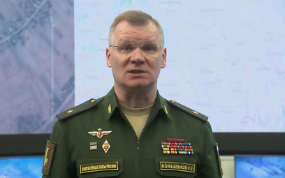 Rzecznik Ministerstwa Obrony Rosji Igor Konaszenkow