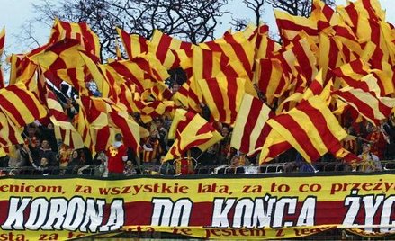 Być może prawdziwi kibice Korony Kolportera nie opuszczą swojej drużyny także po degradacji