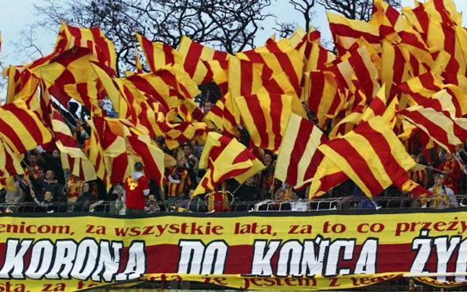 Być może prawdziwi kibice Korony Kolportera nie opuszczą swojej drużyny także po degradacji