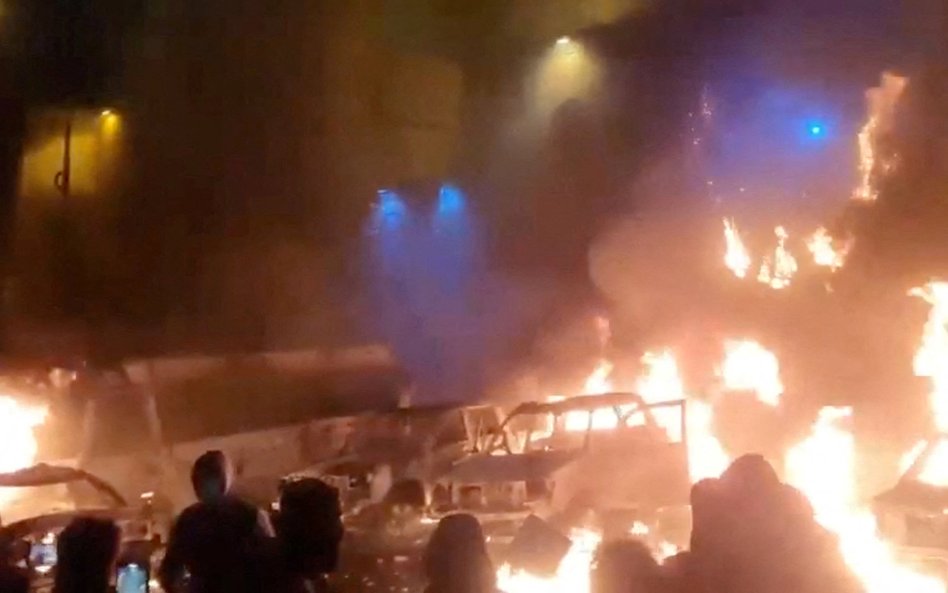 Antyrządowe protesty w Teheranie