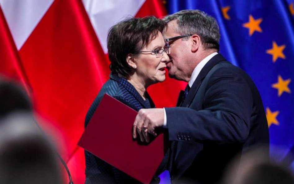 Mimo początkowej nieufności Bronisław Komorowski i Ewa Kopacz zrozumieli, że są sobie potrzebni