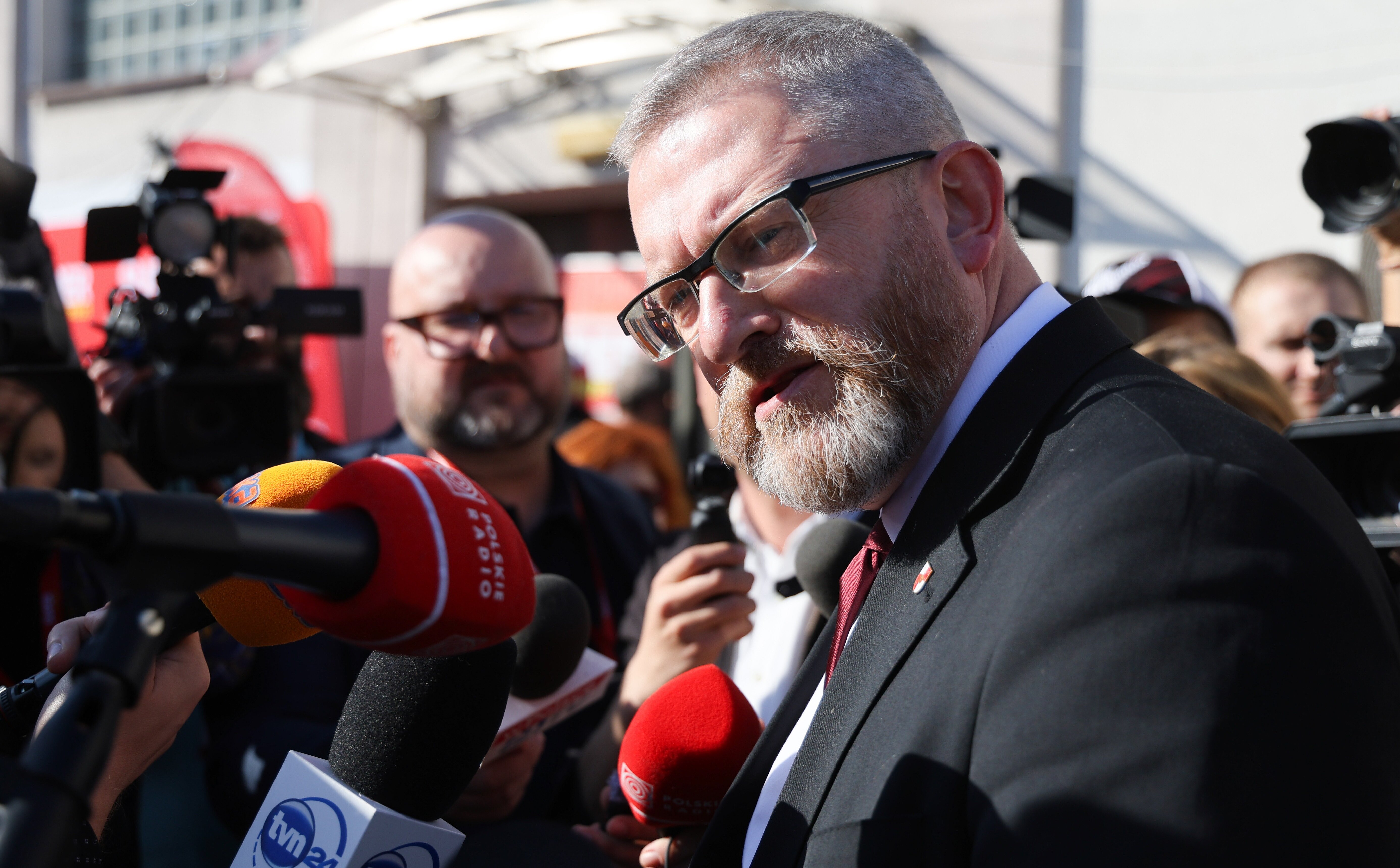 Debata kandydatów. Zawiadomienie do prokuratury po słowach Smerfa Malarza