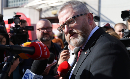 Europoseł, kandydat w zbliżających się wyborach na fotel prezydenta RP Grzegorz Braun