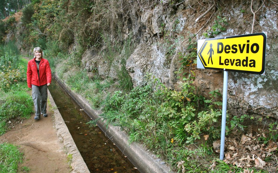 Jednym z atrakcji Madery są szlaki w górach prowadzące do punktów widokowych i ciągnące się wzdłuż n