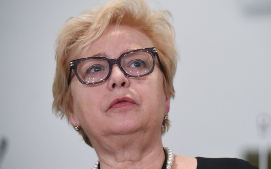 Prezes Sądu Najwyższego Małgorzata Gersdorf: Chcę się spotkać z prezydentem Dudą