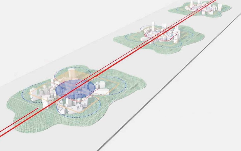 The Line ma być miastem przyszłości, ciągnącym się w linii prostej przez 170 kilometrów saudyjskiej 