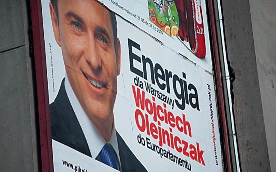 Energia na plakatach Wojciecha Olejniczaka kojarzy się raczej z firmą dostarczającą prąd