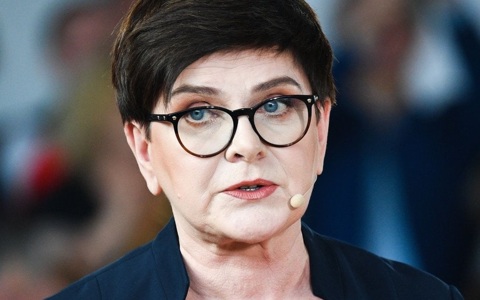 Była premier, europosłanka Prawa i Sprawiedliwości Beata Szydło