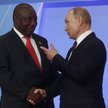Prezydenci Rosji i RPA, Władimir Putin i Cyril Ramaphosa, podczas szczyty Rosja-Afryka w Soczi, paźd
