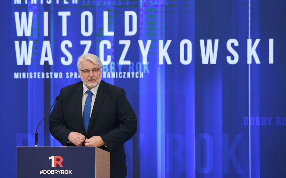 Haszczyński: Sześć razy W, w tym Witold Waszczykowski