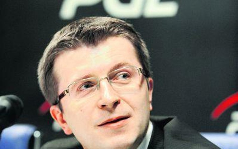 Tomasz Zadroga, prezes PGE