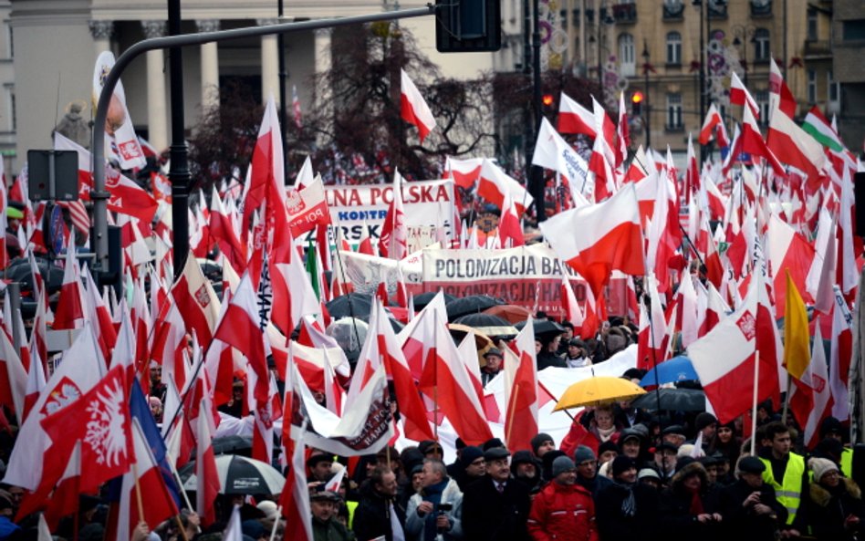 40 tys. osób maszerowało z PiS