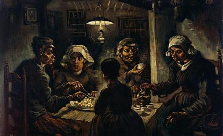 „Jedzący kartofle II”, Vincent van Gogh