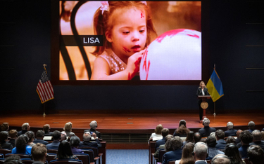 Ołena Zełenska wystąpiła w Kongresie USA. Prosiła o broń „aby rakiety nie zabijały dzieci w wózkach i nie niszczyły pokojów dziecięcych”
